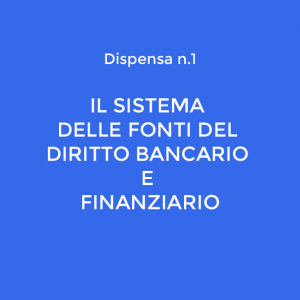 Copertina dispensa 1 - Obiettivo Banca d'Italia