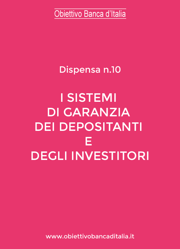 Copertina dispensa 10 - Obiettivo Banca d'Italia