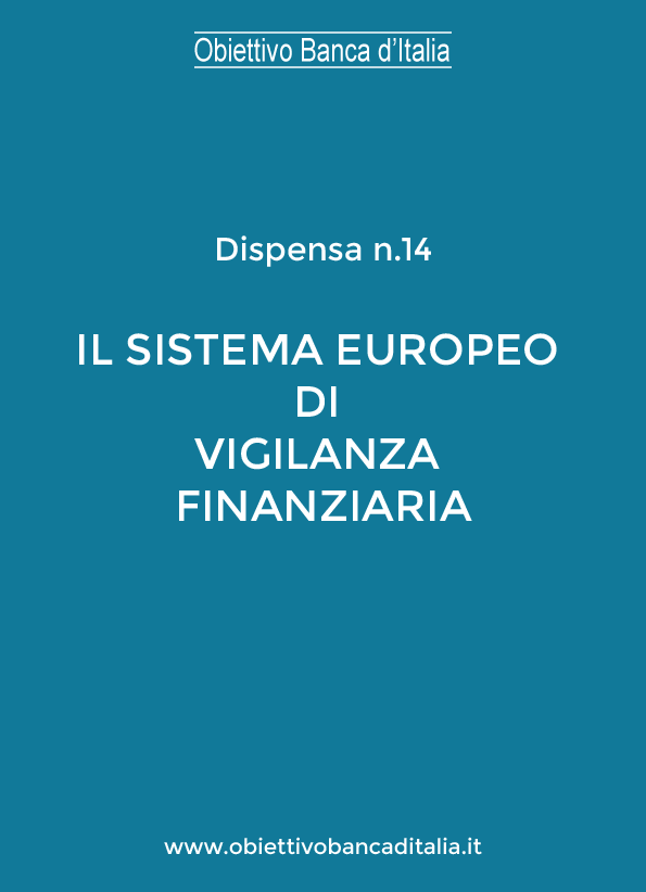 Copertina dispensa 14 - Obiettivo Banca d'Italia